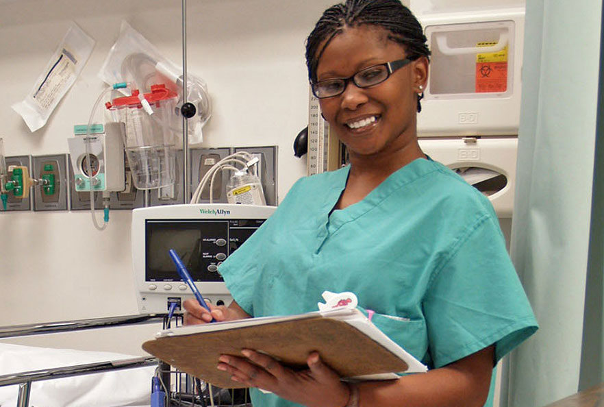 TCDRS member Nurse Brandy Hines